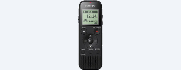Sony ICD-PX470 Diktafon Intern hukommelse & flash kort Sort