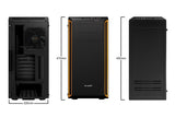 be quiet! Pure Base 600 Window Midi Tower Sort, Orange