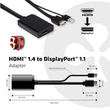 CLUB3D CAC-1330 kabel kønsskifter Sort