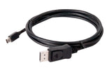 CLUB3D CAC-1115 DisplayPort kabel 2 m Sort