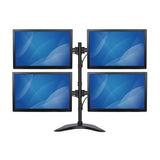 StarTech.com ARMBARQUAD skærmbeslag og -stativer 68,6 cm (27") Skrivebord Sort
