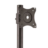 StarTech.com ARMDUALV skærmbeslag og -stativer 68,6 cm (27") Skrivebord Sort