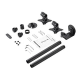 StarTech.com ARMDUALV skærmbeslag og -stativer 68,6 cm (27") Skrivebord Sort