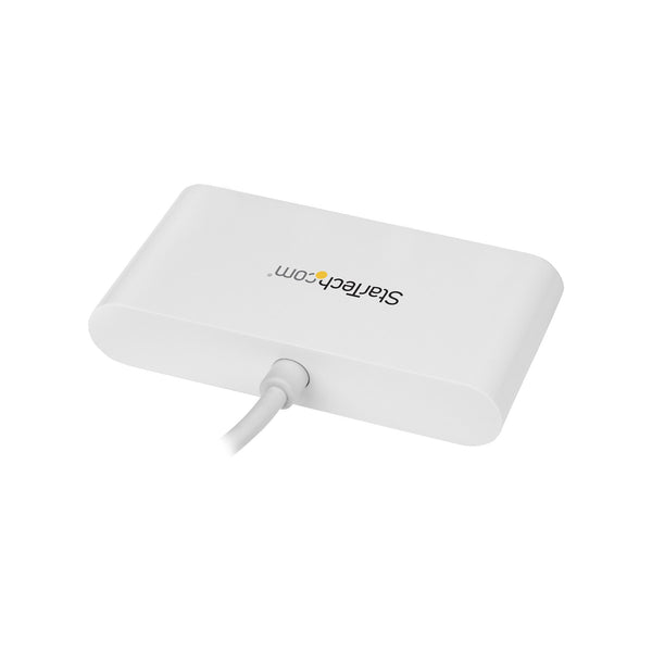 StarTech.com HB30C4ABW interface hub USB 3.2 Gen 1 (3.1 Gen 1) Type-C 5000 Mbit/s Hvid