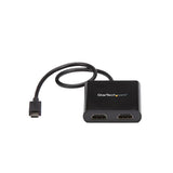 StarTech.com MSTCDP122HD USB grafisk adapter 3840 x 2160 pixel Sort