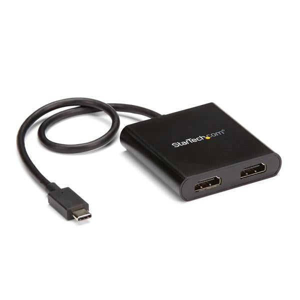 StarTech.com MSTCDP122HD USB grafisk adapter 3840 x 2160 pixel Sort