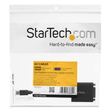 StarTech.com MDP2DVI videokabel adapter 0,13 m Mini DisplayPort DVI-I Sort