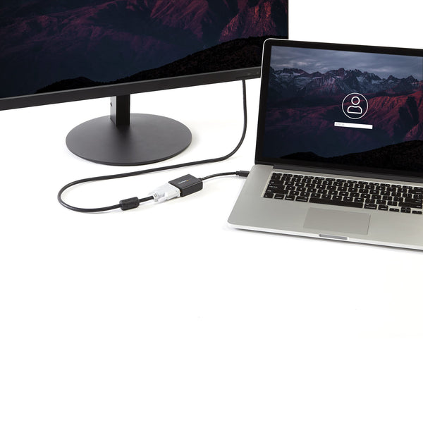 StarTech.com MDP2DVI videokabel adapter 0,13 m Mini DisplayPort DVI-I Sort