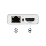 StarTech.com DKT30CHPDW dockingstation Ledningsført USB 3.2 Gen 1 (3.1 Gen 1) Type-C Sølv, Hvid