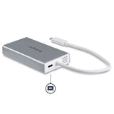 StarTech.com DKT30CHPDW dockingstation Ledningsført USB 3.2 Gen 1 (3.1 Gen 1) Type-C Sølv, Hvid