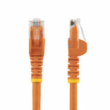 StarTech.com N6PATC3MOR netværkskabel Orange 3 m Cat6 U/UTP (UTP)
