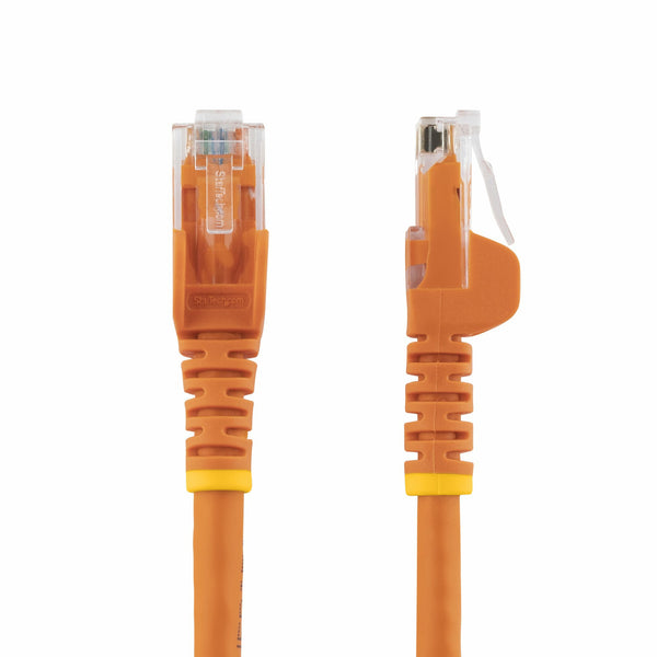 StarTech.com N6PATC3MOR netværkskabel Orange 3 m Cat6 U/UTP (UTP)