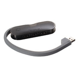 Targus 4-Port Smart USB Hub Sort, Grå