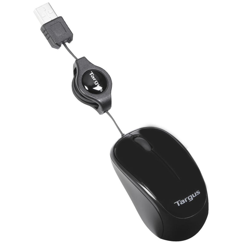 Targus AMU75EU mus Rejse Ambidextrous USB Type-A Blue Trace 1000 dpi