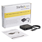 StarTech.com DKT30CHD dockingstation Ledningsført USB 3.2 Gen 1 (3.1 Gen 1) Type-C Sort