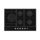 Beko HILL 75235 S kogeplade Sort Indbygget 75 cm Gaskomfur 5 zone(s)