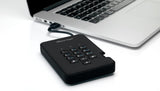 iStorage diskAshur 2 ekstern harddisk 1 TB 5400 rpm USB Type-A 3.2 Gen 1 (3.1 Gen 1) Sort