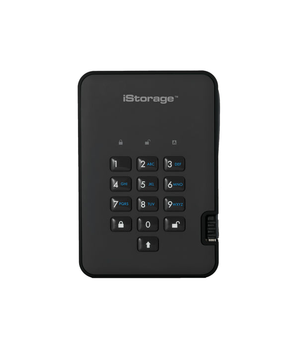 iStorage diskAshur 2 1 TB USB Type-A 3.2 Gen 1 (3.1 Gen 1) Sort