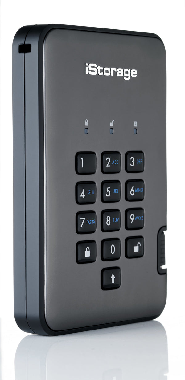 iStorage diskAshur PRO2 ekstern harddisk 500 GB 5400 rpm 2.5" USB Type-A 3.2 Gen 1 (3.1 Gen 1) Sort