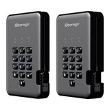 iStorage diskAshur PRO2 ekstern harddisk 500 GB 5400 rpm 2.5" USB Type-A 3.2 Gen 1 (3.1 Gen 1) Sort