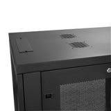 StarTech.com RK2433BKM stativ 24U Fritstående reol Sort