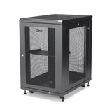StarTech.com RK1833BKM stativ 18U Fritstående reol Sort
