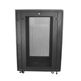 StarTech.com RK2433BKM stativ 24U Fritstående reol Sort