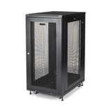 StarTech.com RK2433BKM stativ 24U Fritstående reol Sort