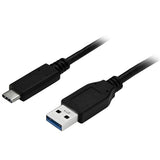 StarTech.com USB315AC1M USB-kabel USB 3.2 Gen 1 (3.1 Gen 1) 1 m USB A USB C Sort