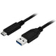 StarTech.com USB315AC1M USB-kabel USB 3.2 Gen 1 (3.1 Gen 1) 1 m USB A USB C Sort