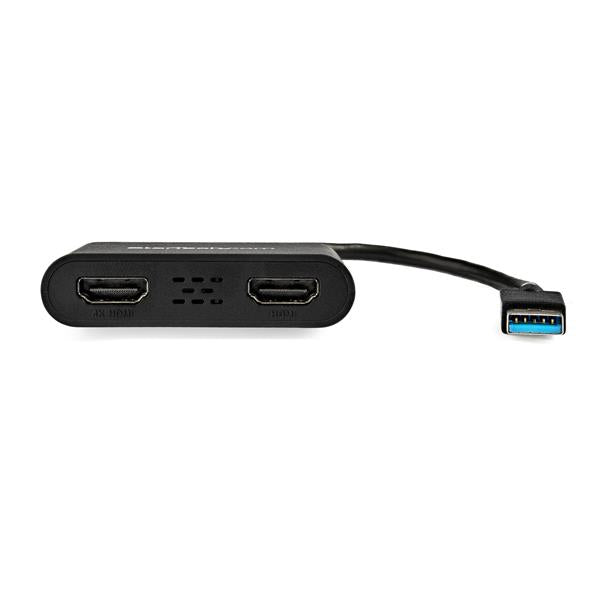 StarTech.com USB32HD2 USB grafisk adapter 3840 x 2160 pixel Sort