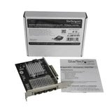 StarTech.com PEX10GSFP4I netværkskort Intern Fiber 20000 Mbit/s