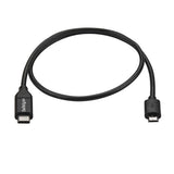 StarTech.com USB2CUB50CM USB-kabel USB 2.0 0,5 m USB C Micro-USB B Sort