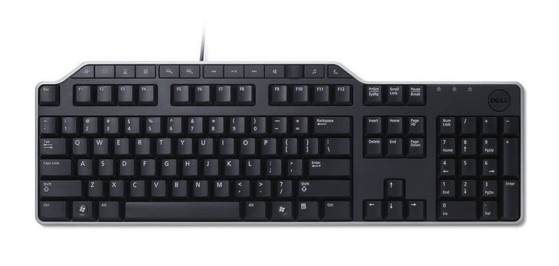 DELL KB522 tastatur Universel USB QWERTZ Tysk Sort