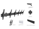 Multibrackets 4078 skærmbeslag til skiltning 165,1 cm (65") Sort