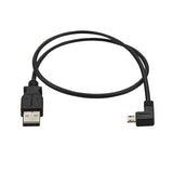StarTech.com USBAUB50CMLA USB-kabel USB 2.0 0,5 m USB A Micro-USB B Sort