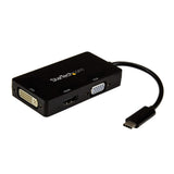 StarTech.com CDPVGDVHDBP USB grafisk adapter 3840 x 2160 pixel Sort