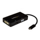 StarTech.com CDPVGDVHDBP USB grafisk adapter 3840 x 2160 pixel Sort