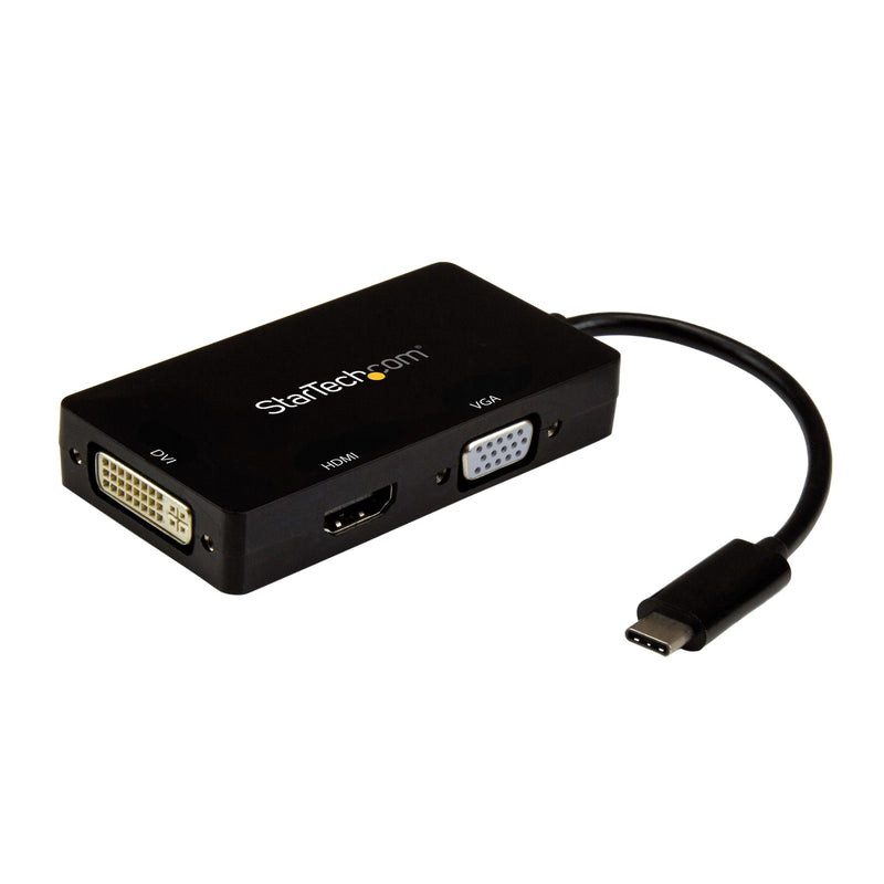 StarTech.com CDPVGDVHDBP USB grafisk adapter 3840 x 2160 pixel Sort