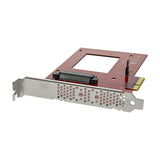 StarTech.com PEX4SFF8639 interface-kort/adapter Intern U.2