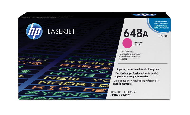 HP 648A Magenta Original LaserJet Toner Cartridge tonerpatron 1 stk