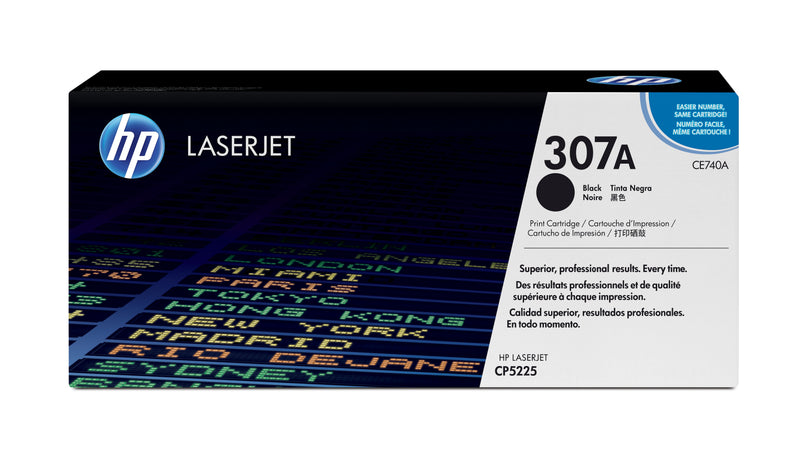 HP 307A Black Original LaserJet Toner Cartridge tonerpatron 1 stk