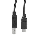 StarTech.com USB2CB3M USB-kabel USB 2.0 3 m USB C USB B Sort