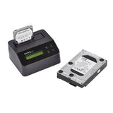 StarTech.com SDOCK1EU3P2 kopienhed til digital medie HDD/SSD duplikator Sort 1 Kopier