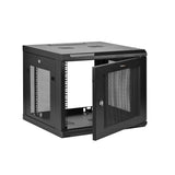 StarTech.com RK920WALM stativ 9U Vægmonteret stativ Sort