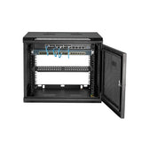 StarTech.com RK920WALM stativ 9U Vægmonteret stativ Sort
