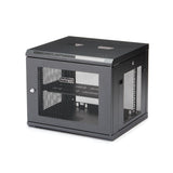 StarTech.com RK920WALM stativ 9U Vægmonteret stativ Sort