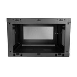 StarTech.com RK616WALM stativ 6U Vægmonteret stativ Sort