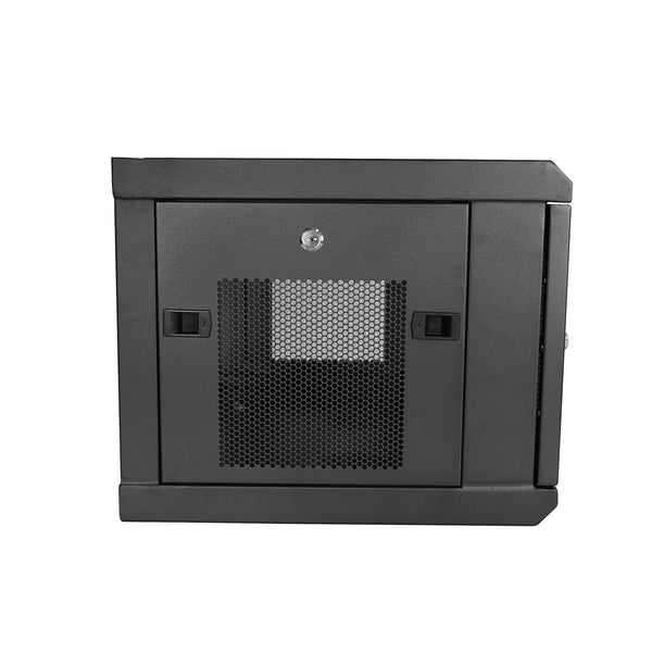 StarTech.com RK616WALM stativ 6U Vægmonteret stativ Sort