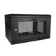 StarTech.com RK616WALM stativ 6U Vægmonteret stativ Sort